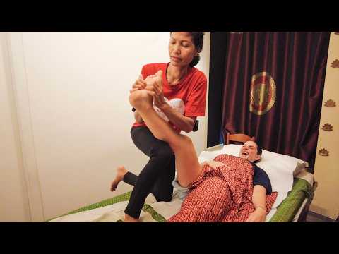 ASMR: Thai Foot Reflexology Massage by Expert Teacher in Italy!