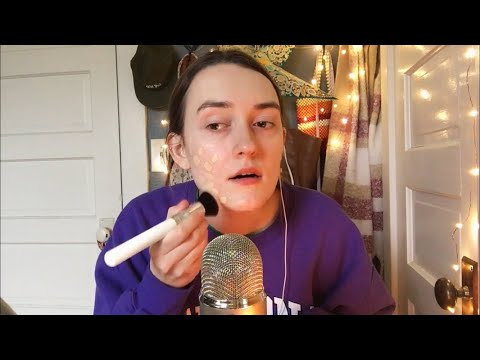 Rambling While I Do My Makeup (Whispered ASMR)