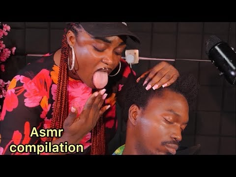 ASMR sensual & subtle Fake Spit Painting|  Head Massage, Deep Scalp Scratching for ultimate sleep 