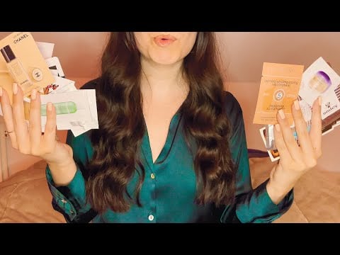 ASMR | Je prends soin de ta peau avec des échantillons 🧖‍♀️