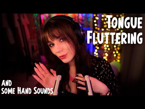 ASMR Tongue Fluttering and some Hand Sounds 💎 Mouth Sounds, No Talking, Rode nt5