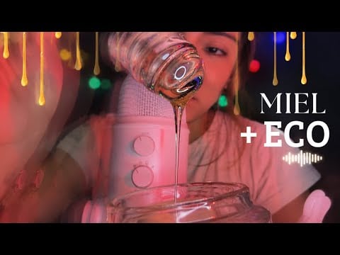 ASMR | MIEL 🍯 + ECO ✨ honey asmr 🐝 