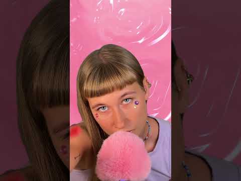 ASMR lip gloss personal attention make up