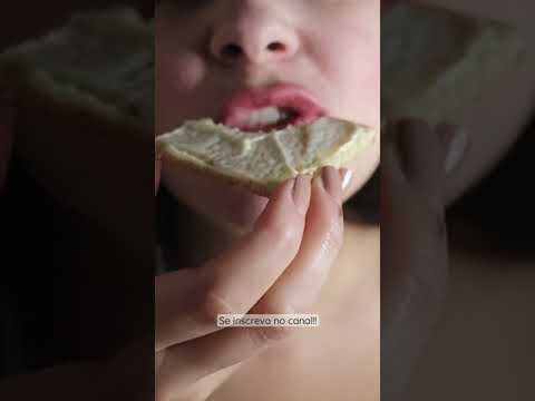 ASMR SONS DE MASTIGAÇÃO CROCANTE #SHORTS