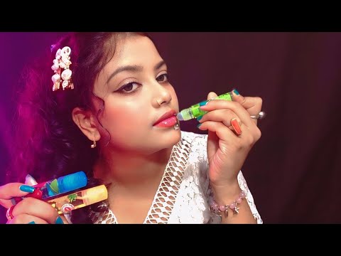 ASMR Lip Oil Application 💋✨