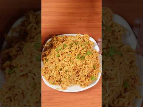 🍜 ASMR Masala Maggi 🔥 | Spicy Street Style Noodles 🤤 #shorts #asmr