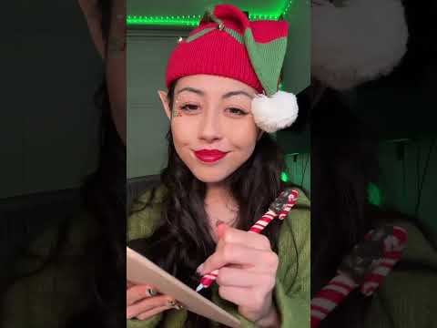 Naughty or nice check #asmr