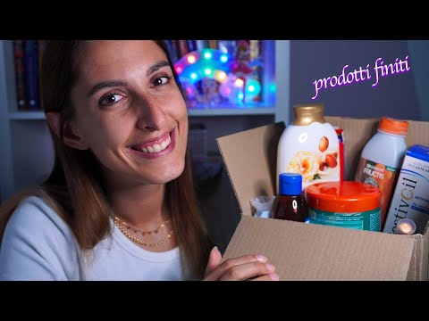 PRODOTTI FINITI 🫧 BEAUTY & SELF CARE | ASMR ITA