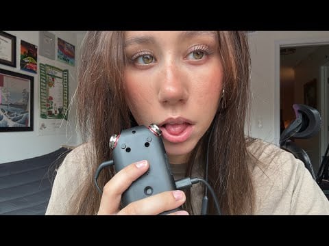 ASMR | Tascam Tongue Swirling and Other Wet Mouth Sounds