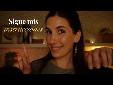 ASMR ¿Puedes Seguir Estas Instrucciones? 😴 Relajación Profunda para Dormir Rápido