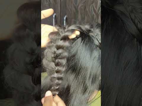 soft touching hair braid | #relaxingasmr  #swetaasmr