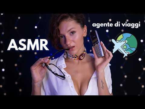 ASMR ROLEPLAY: AGENZIA DI VIAGGI ✈️ ORGANIZZO IL VIAGGIO DELLA TUA ESTATE 🏖️