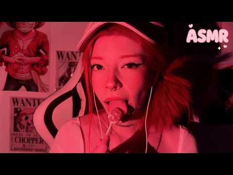 ASMR | Intense Lollipop Mouth Sounds 🍭 Whispers & Up Close Tingles