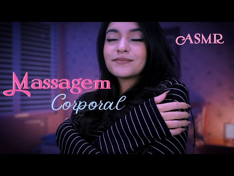 ASMR Massagem Completa: Alívio Ansiedade e Insônia ✧ Rosto, Costas, Orelhas | SPA ASMR, ASMR BR