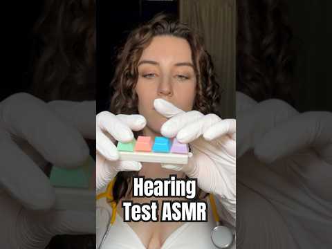 Do you like hearing test #asmr