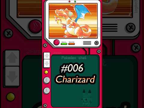 Relaxing Pokedex | Charizard 🔥#asmr #shorts #pokemon #asmrsounds