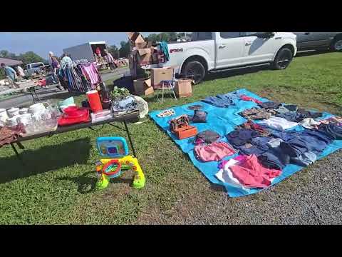 Denton Farm Park (NC) Yard Sale Walk-Through (June 2025)