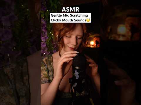 Mic scratching Mouth sounds ASMR to fall asleep 😴