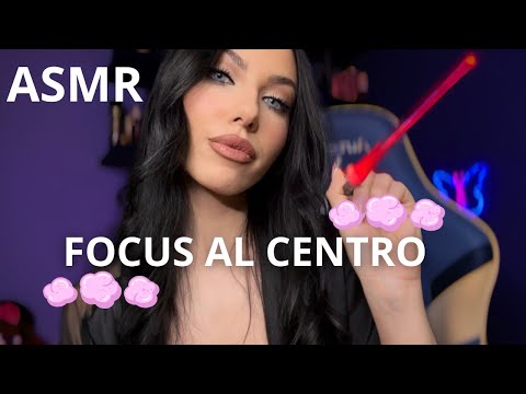 ASMR FOCUS -  Riesci a guardare il centro senza distrarti per 5 minuti?
