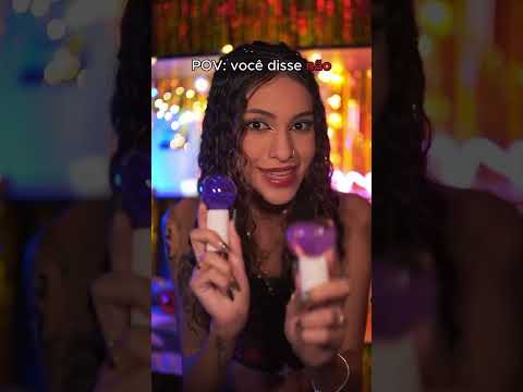 POV: Você disse "não". ASMR