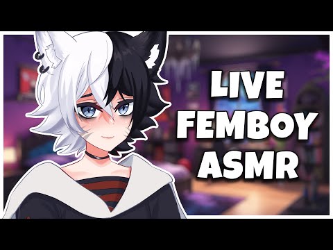 🤍 Live 3DIO ASMR | Femboy Whispers For A Peaceful Holiday Evening 🤍