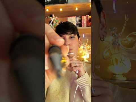 1 minuto delineando tu carita en asmr