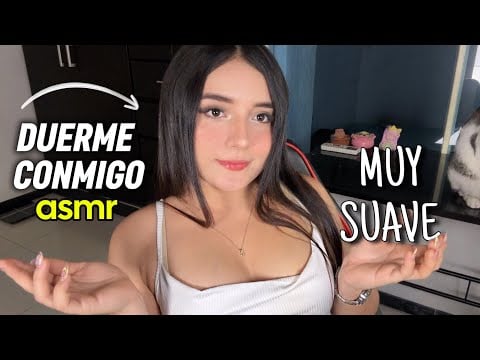 Chica COLOMBIANA te hace RELAJAR y dormir asmr💗