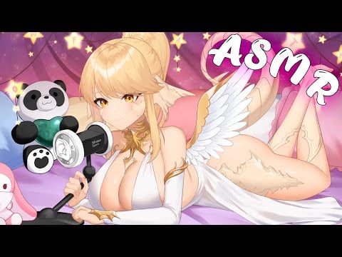 RELAXING ASMR ❤️ Layered: Heartbeats, Massage, Trigger Words