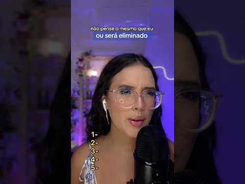 asmr mas você não pode pensar o mesmo que eu 😵 #asmr