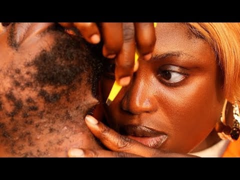 ASMR Intense Beard Scratching & Neck Massage (Ingrown Hair Removal + Nitpicking)4 Deep Sleep. No Gum