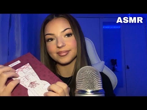 #ASMR - BOX BLISSIM DE FÉVRIER (chuchotements et triggers) 😴