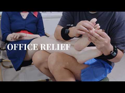 ASMR | Helping Her Relax in High Heels & Silky Tights (No Talking)