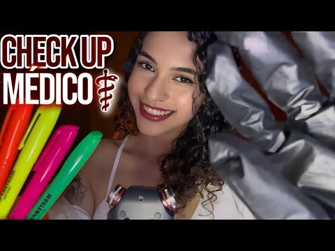 CHECK UP MÉDICO MAIS RELAXANTE DE TODOS ⚕️- asmr ᶻ 𝗓 𐰁