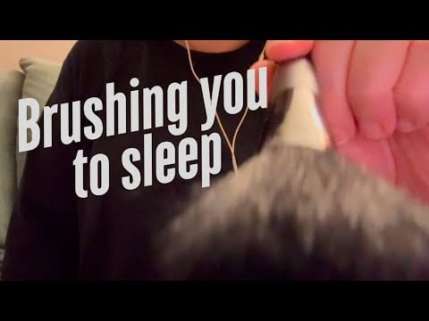 ASMR | Brushing You To Sleep #asmrvideo #lofi #facebrushing