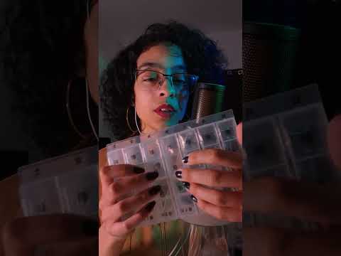 ASMR com cartela de remédios 💊