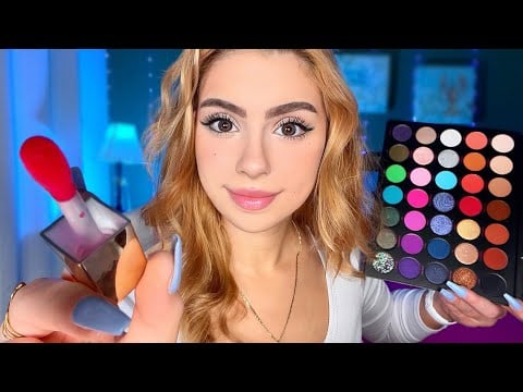 ASMR Doing Your LUXURY Makeup 💄 LUXURY BRANDS💄 Layered Personal Attention For SLEEP 😴