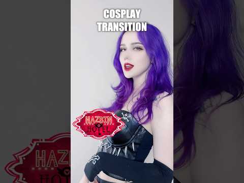Alastor Cosplay Transition #hazbinhotel #alastor #cosplayer #alastorcosplay #cosplay