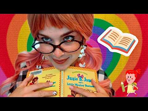 Safe Space ASMR 🌈 Reading Junie B. Jones (Full Book / Expressive Voice) 🐒💤