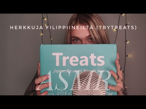 Maistelen filippiiniläisiä herkkuja! (Trytreats) ASMR Suomi 