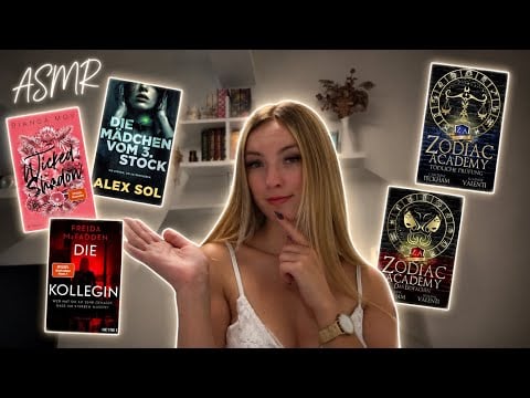 ASMR | SPICY BOOK TALK - nichts für schwache Nerven🫨 (german/deutsch)