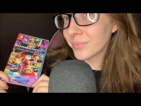 ASMR Tapping On Mario Kart 8 Deluxe (No Talking)