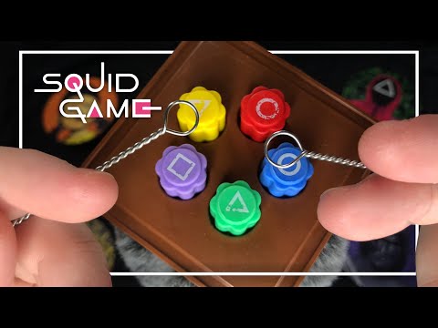 ASMR Squid Game Tingles with Gonggi 🦑🤯 (No Talking)