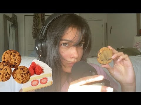 EATING ASMR 10k SPECIAL!! (Chewing and mouth sounds‼️)