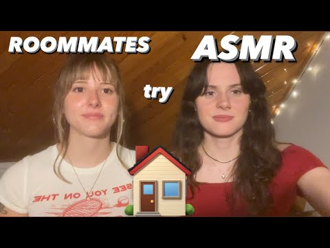 Our Roommates try ASMR for the First Time 🏠