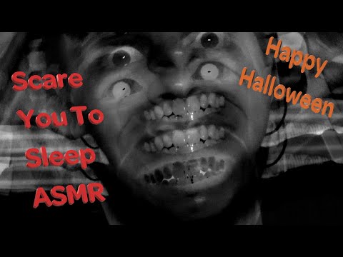 Creepy Halloween ASMR - Trippy Editing Effects, Layered Sounds & Repeated Whispers - Sleep Tight...