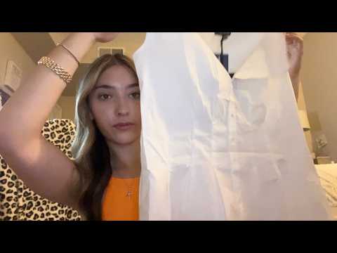 asmr clothes & makeup haul 🛍️ 💖 + soft spoken ramble