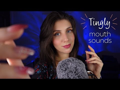 ASMR • Tingly Mouth Sounds & Hypnotizing Hand Movements