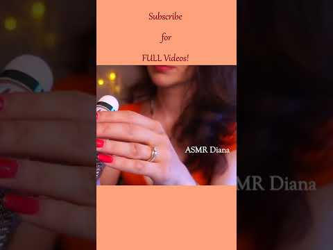 ASMR Relaxing Sounds | Mic Scratching & Layered Sounds | #shorts
