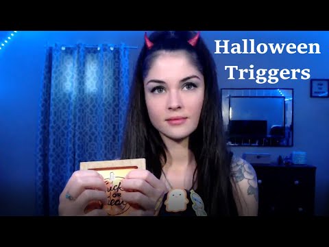ASMR [Halloween Triggers] | No Talking