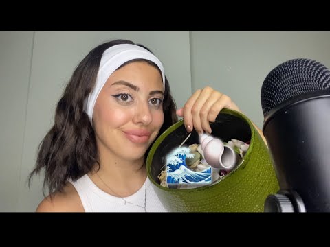 ASMR | Yarı Anlaşılır Fısıltı Eşliğinde Sohbet ve Deniz Kabuklarımı İnceliyoruz 🐚🦪⛵️🩵